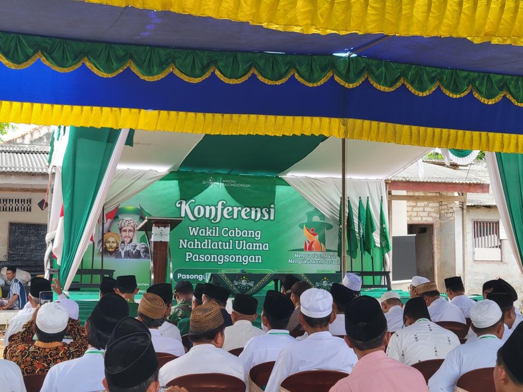 Aklamasi, K Ahmad Riyadi dan KH Abd Gaffar Kembali Terpilih sebagai Ketua dan Rais NU di Pasongsongan