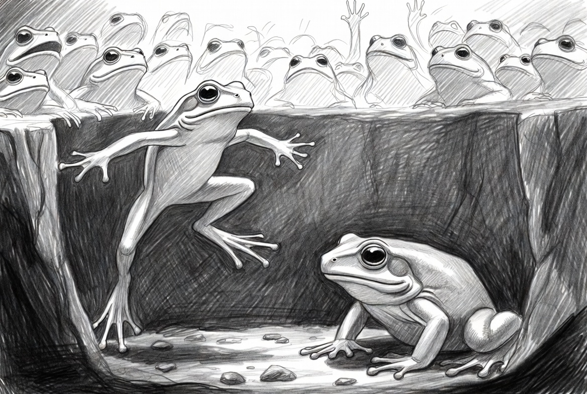 Belajar dari katak