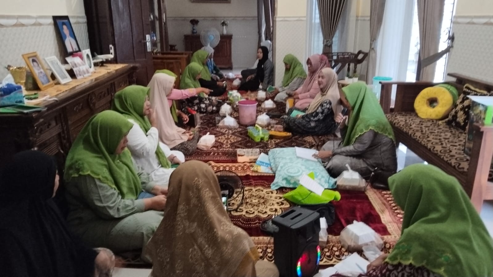 Kenang Perjuangan Kiai Fajar, PR Muslimat NU Panaongan Gelar Doa Bersama